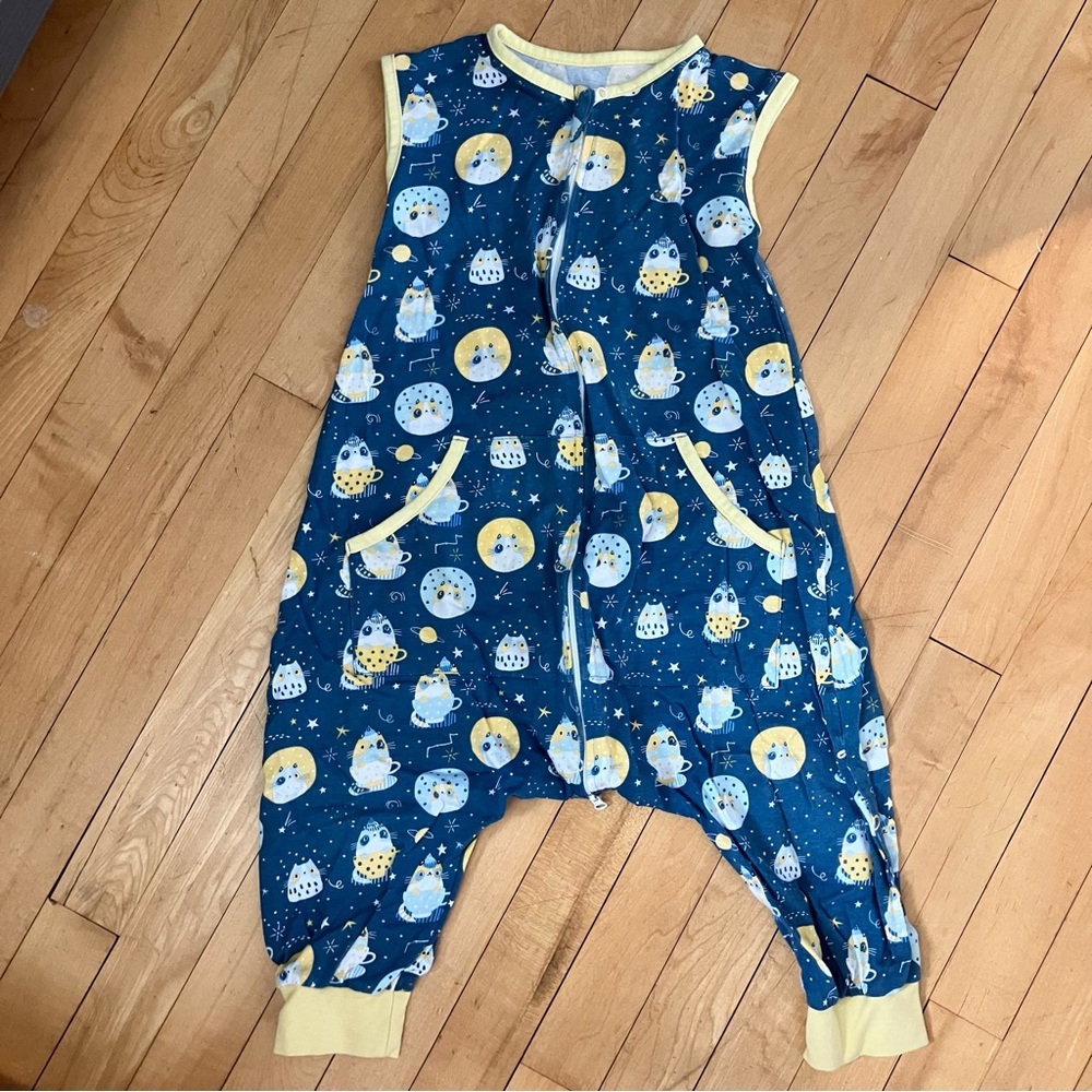 Kids Blue and Yellow Pajamas